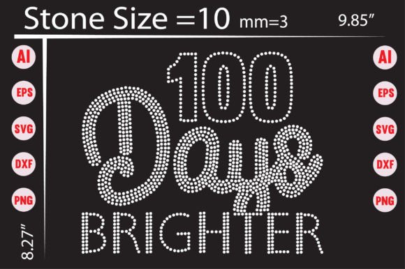 100 Days Brighter: Creative Templates for Sparkle