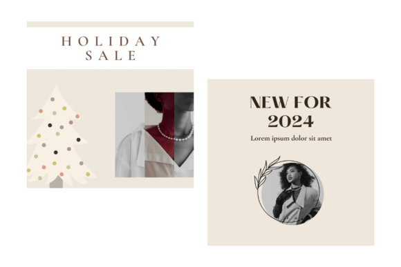 30 Instagram Christmas Templates: Effortless Holiday Content