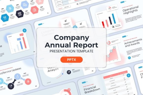 Company Annual Report - PPT Templates: A Designer's Review