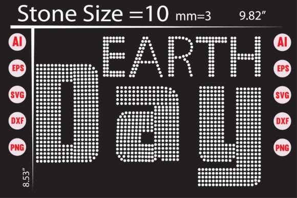 Earth Day Rhinestone Templates Design: A Designer's Guide