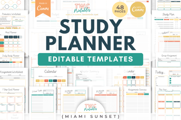 Master Your Schedule with MIAMI SU Study Planner Templates