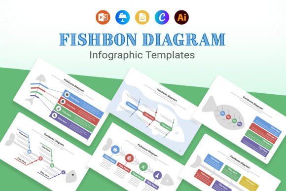 Mastering Visual Clarity with Fishbone Diagram Infographic Templates