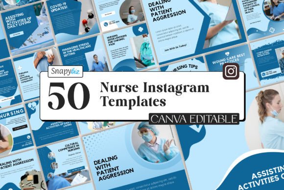 Nurse Instagram Canva Post Templates: Elevate Your Feed