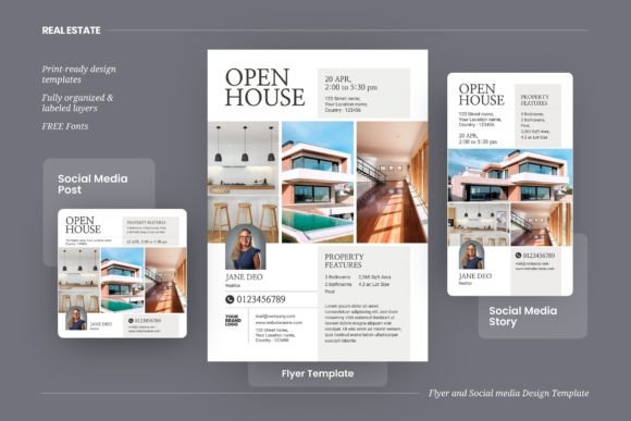 Real Estate Open House Templates: Design That Sells