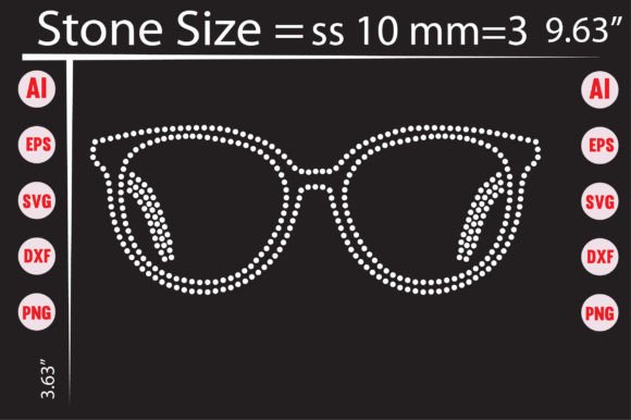 Sparkle in Design: Mastering Glasses Rhinestone Templates