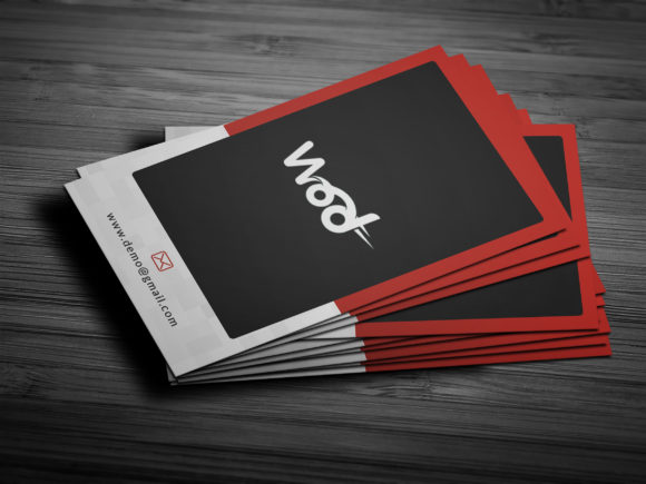 Vertical Modern Business Cards Templates for Art Professionals